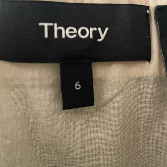 Theory Sea Glass Colored Kaleigh Eco Crunch Midi Dress - Picture 2 of 8